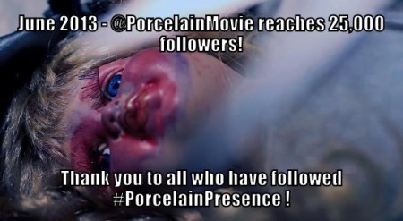 Porcelain Presence reaches first milestone on Twitter!